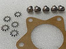 Harley Star Hub Seal & Gasket Kit 1936-66 Knucklehead WLA Panhead UL, Cad USA