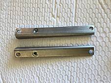 Harley Panhead Shovelhead Windshield Mounting Brackets w/ CP Bolts 1949-84 USA