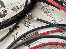 Harley UL 1938 Premium Wiring Harness Kit W/ Correct Soldered Wire Terminals