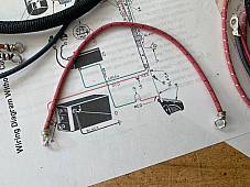 Harley UL 1938 Premium Wiring Harness Kit W/ Correct Soldered Wire Terminals