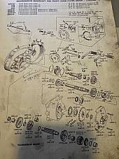 Harley NOS 1952-74 K-Model Sportster Shifter Shaft & Seat Pivot Bushing 34037-52