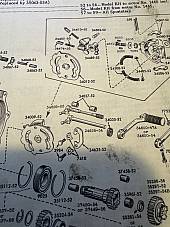 Harley NOS 1952-74 K-Model Sportster Shifter Shaft & Seat Pivot Bushing 34037-52