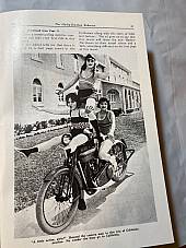Harley Enthusiast Model Intro Issue For 1924 Models Aug. 1923 JD F Sidecar