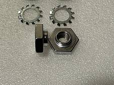 Harley Spotlamp Bar Mount Mounting End Nuts 1946-1957 W/ Front Monroe Shock