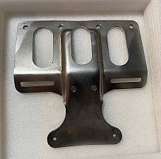 Harley WLA Black Out Tail Lamp & Tag Bracket 1942-45 #5075-41M European Made