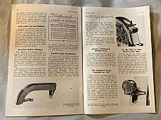 Harley Enthusiast Sept 1955 Model Intro For 1956 Models Panhead KH 165 Hummer