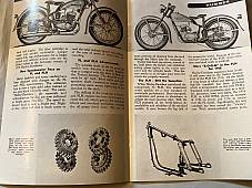 Harley Enthusiast Sept 1955 Model Intro For 1956 Models Panhead KH 165 Hummer