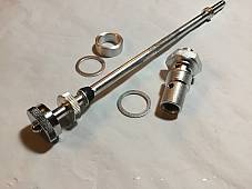 Harley WL Servi Fuel Gas Rod Valve Kit 1940-49 OEM# 3633-40 Chrome & Cad EURO