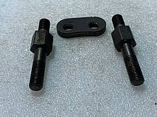 Harley 1929-52 DL RL WL WLA Single 45 Battery Box Mount Stud Kit 6114-36 4417-29