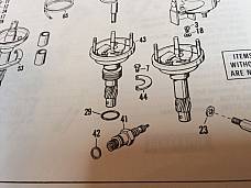 Harley Sportster Timer Clamp Kit 66-70 XLH XLCH 32515-66 Servicar 66-73