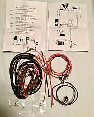 Harley 4735-38 1938-46 Knucklehead UL W Wiring Harness Kit W/ Wired Switches USA