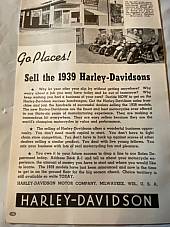 Harley Enthusiast Model Intro Issue 1939 Models Sept 1938 Knucklehead EL UL WL