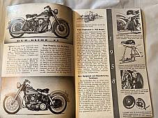Harley Enthusiast Sept 1957 Model Intro For 1958 Models Duo-Glide XL 165 Hummer