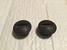 Harley VL RL WL Servicar Handlebar End Nuts 1931-39 OEM# 3330-31 USA