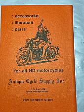 Harley Riders Handbook Owners Manual 1948-1954 Panhead EL FL Reprint