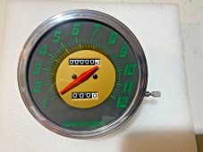 Harley Panhead Servicar Green Face Speedometer  2:1 Ratio 56-61 67004-53B