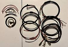 Harley 1942 WLA  Premium Wiring Harness Correct Soldered Terminals Cotton Loom