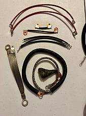 Harley 1942 WLA  Premium Wiring Harness Correct Soldered Terminals Cotton Loom