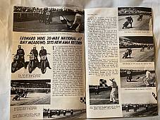 Harley Enthusiast Sept 1954 Model Intro For 1955 Models KH FLH Panhead Servicar