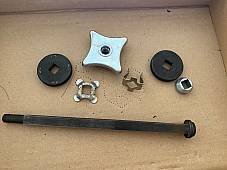 Harley 13435-33 DL VL RL C Single Ride Control Rod Assembly 1930-39 Euro