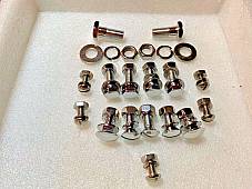 Harley Chrome Knucklehead Panhead Rear Fender Mount Hardware Kit 1936-57 USA