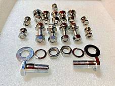 Harley Chrome Knucklehead Panhead Rear Fender Mount Hardware Kit 1936-57 USA