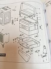 Harley FLH FL FX FXE Battery Mounting Hardware 65-84 Panhead Shovelhead 62563-65