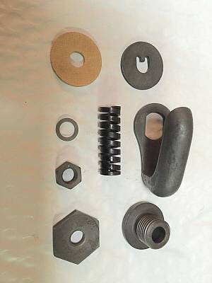 Harley Knucklehead UL Parkerized Steering Damper Top Rebuild Parts Kit 3648 EL