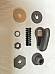 Harley Knucklehead UL Parkerized Steering Damper Top Rebuild Parts Kit 3648 EL