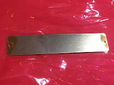 Harley 7” J-Slot Air Cleaner Instruction Tag Zinc Panhead Knucklehead 1943-Up