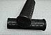 Harley 5621047 Panhead Hummer Waffle Grips Closed End Black w/ Logo 194853