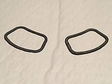 Harley Knucklehead UL WL Skull Dash Panel Lenses & Gaskets 1938 OEM# 4522-38A