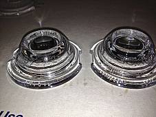Harley Guide DH-49 Bullet Marker Clear Fish Eye Lenses Repro OEM 68571-50 Qty 2