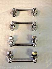 Harley Knucklehed VL Flathead Leather Saddlebag Hanger Towel Bar Style 34-Up