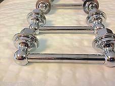 Harley Knucklehed VL Flathead Leather Saddlebag Hanger Towel Bar Style 34-Up