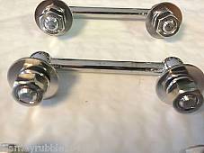 Harley Knucklehed VL Flathead Leather Saddlebag Hanger Towel Bar Style 34-Up