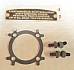 Harley 6” JSlot Air Cleaner Kit Knucklehead VL RL 193536 W/ HD Logo #140135