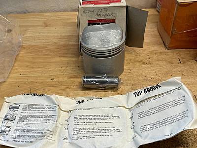 Harley NOS OEM# 2225472 TA Sportster XLH XLCH Piston .020 19721985?