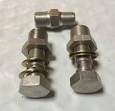 Harley Knucklehead 1936-41 Rocker Box & Cam Cover Banjo Bolt Oil Fitting Kit