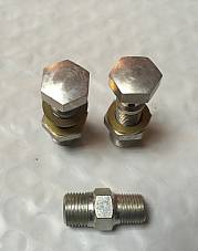 Harley Knucklehead 1936-41 Rocker Box & Cam Cover Banjo Bolt Oil Fitting Kit