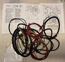 Harley 70321-58 Panhead Duo-Glide 1961-64 Wiring Harness Dual Point & Coil USA