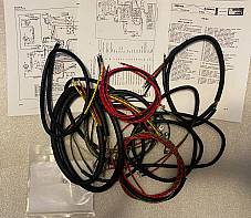 Harley 70321-58 Panhead Duo-Glide 1961-64 Wiring Harness Dual Point & Coil USA