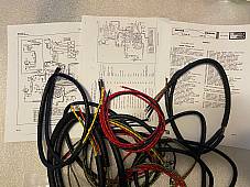 Harley 70321-58 Panhead Duo-Glide 1961-64 Wiring Harness Dual Point & Coil USA