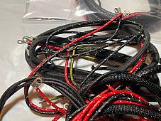 Harley 4735-38A Complete 1938-46 Servicar Wiring Harness Kit W/ Tail Lamp Wires