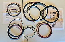 Harley Knucklehead 41-45 Premium Wiring Harness Correct Terminals Cotton Loom
