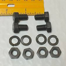 Harley CP-1038 5/16”-24 x 1/2 Bolts w/ Nuts & Lock Washers x 4 OEM 3953