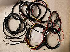 Harley Complete 1966-70 Servicar Wiring Harness Kit W/ Tail Lamp Wires USA