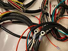 Harley Complete 1966-70 Servicar Wiring Harness Kit W/ Tail Lamp Wires USA