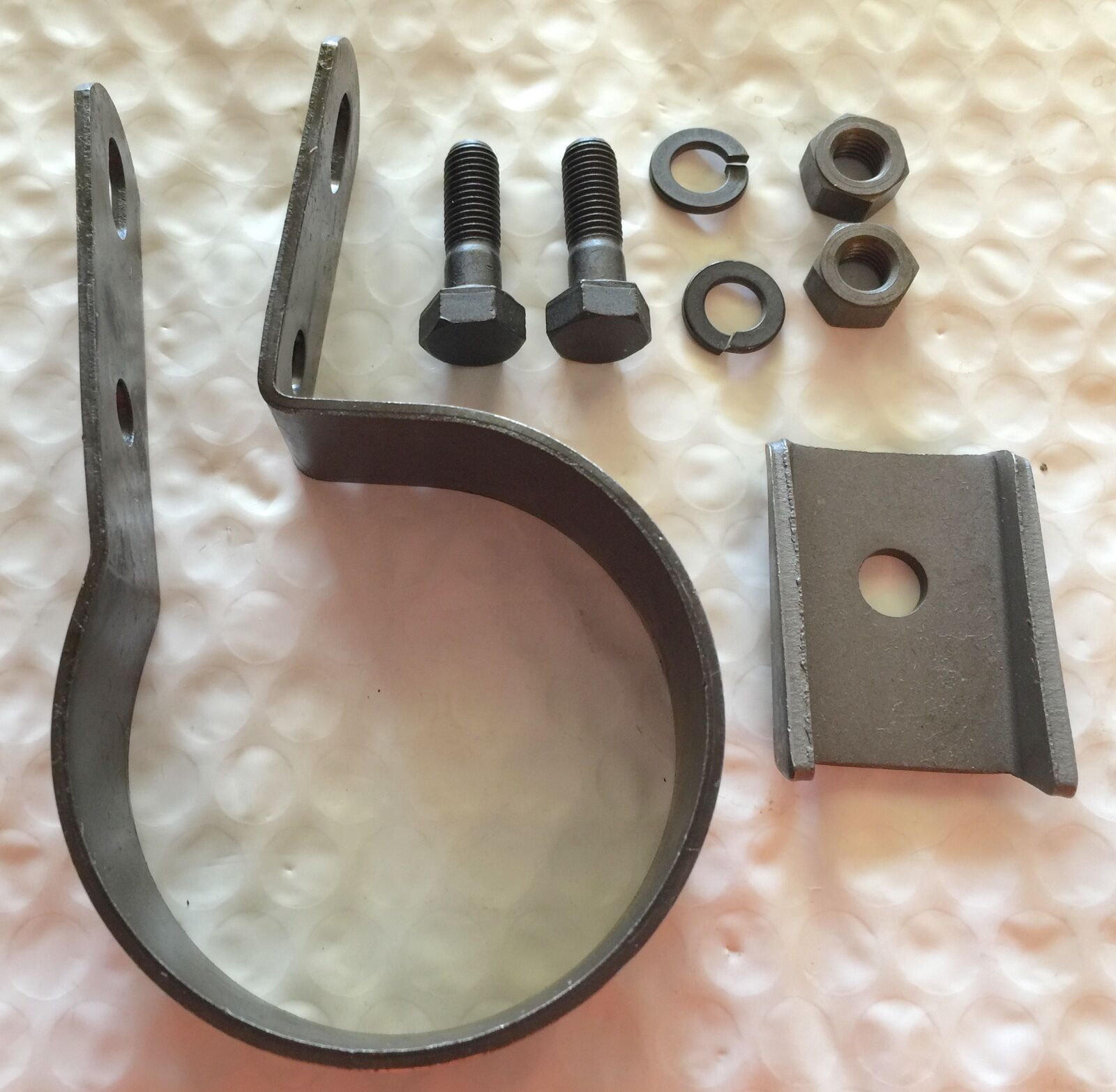 Harley 193236 VL Exhaust Clamp Kit W/ Correct Parkerized Hardware USA Made