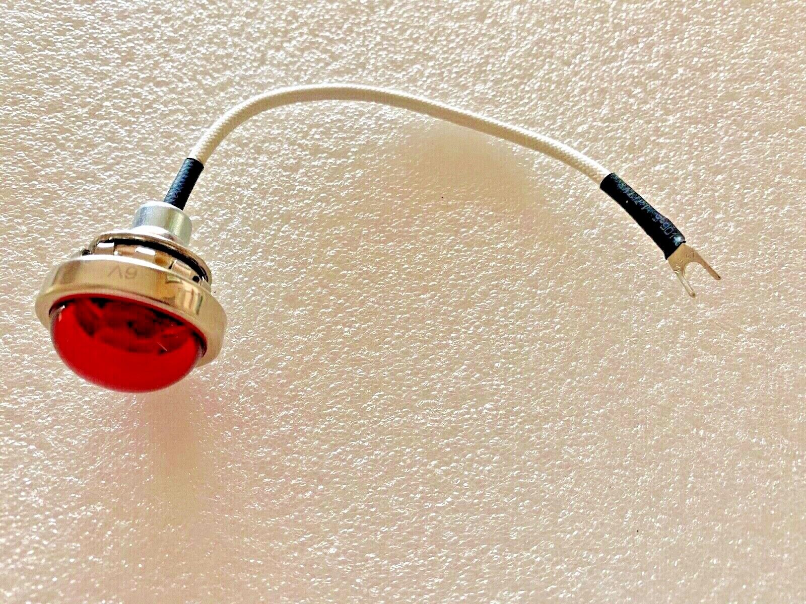 Harley Panhead Servi-Car 6 V Hi Beam & Turn Signal Indicator